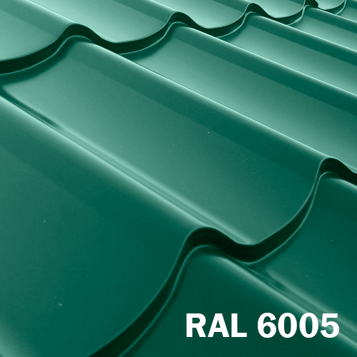 МЕТАЛОЧЕРЕХИЦЯ DELTA RAL 6005 0,5 мм MAT ArcelorMittal Польща - Зображення 3