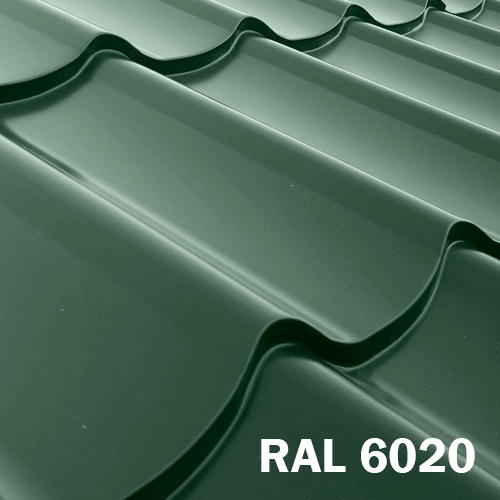 МЕТАЛОЧЕРЕПІЦА DELTA RAL 5005 0,5 мм ArcelorMittal Польща - Зображення 6