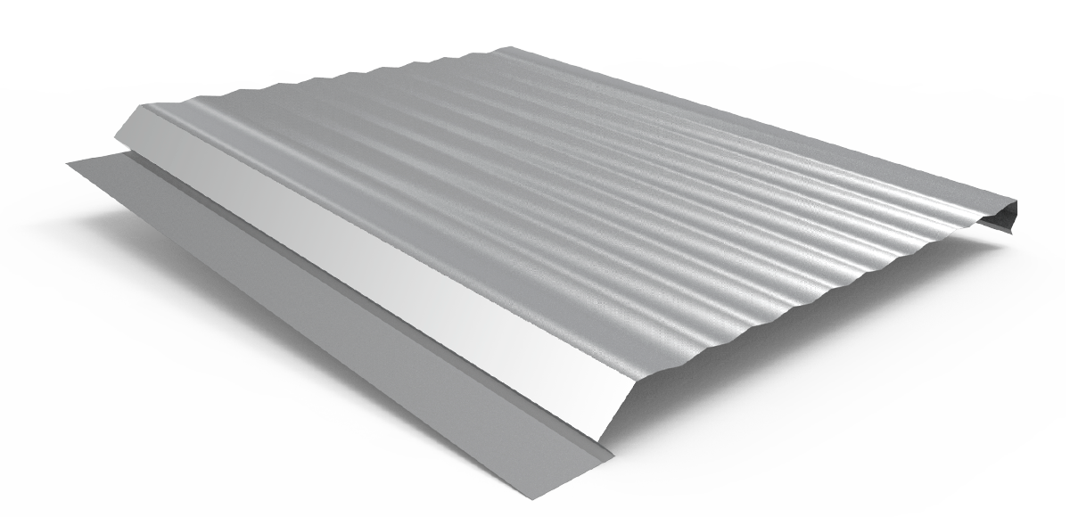 Фасадна Панель ЕвроФАСАД тип В 305 мм 0,5 мм RAL 7024 PEMA ( Польща) - Зображення 7