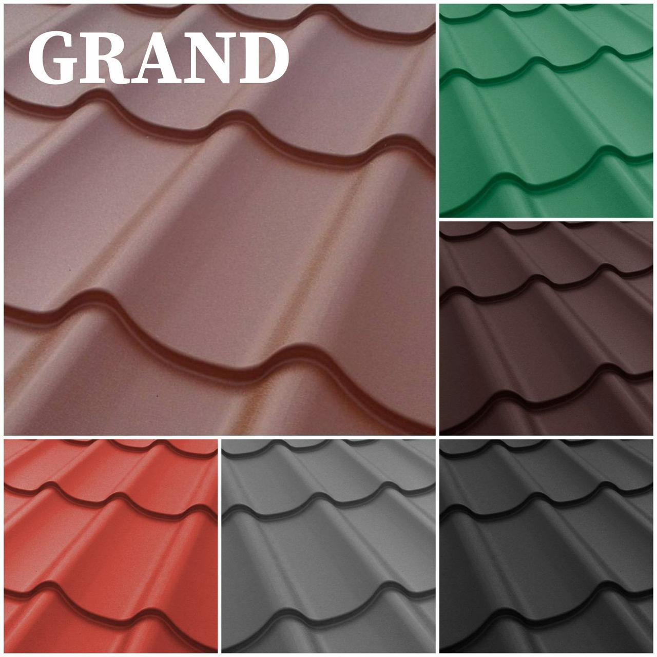 Металочерепиця RAL 6020 матова 0,5 мм ( Шведський метал SSAB) - Зображення 9