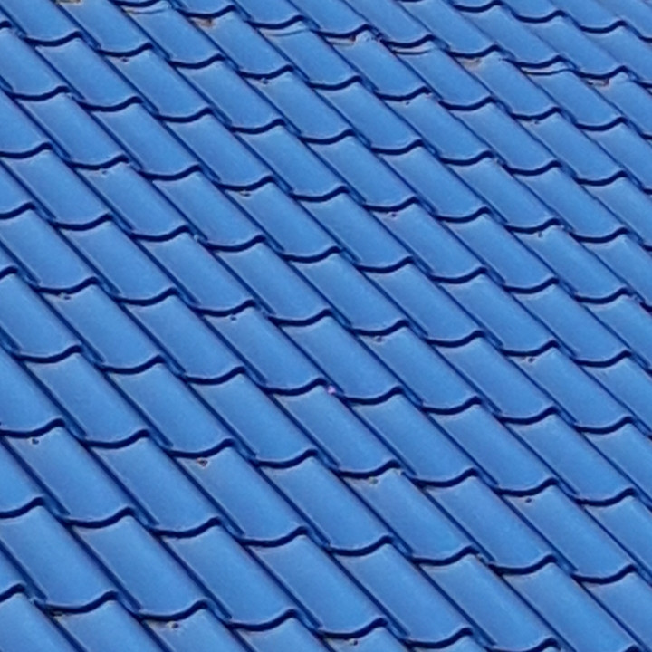 Металочерепиця Сталекс — GRAND PE RAL 5010 (синій) Польща 0,5 мм* ZN-225 - Зображення 2