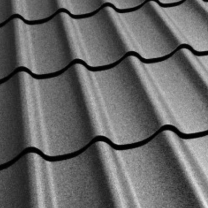 Металочерепиця 0,45 мм | Ruukki Монтеррей | RR 23 | Rough Polimatt - Зображення 3