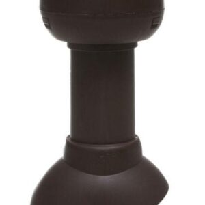 Вентиляційний вихід Vilpe® 110/300 Н + ковпак Коричневий