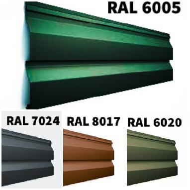 Металосайдинг RAL 6005" кораблева дошка ⁇ глянець ⁇ 0,45 мм ⁇ Італія - Зображення 4