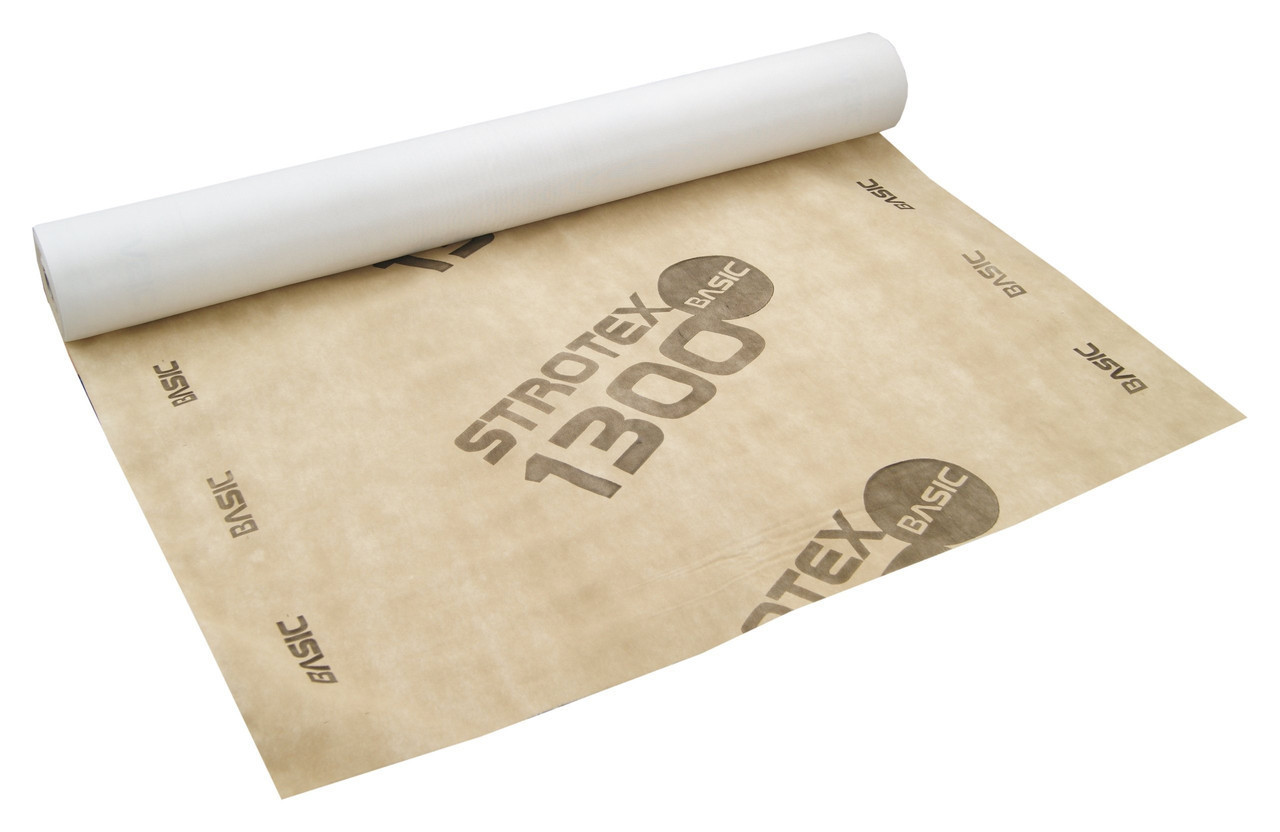 STROTEX 1300 BASIC ⁇ Супердифузійна мембрана ⁇ FOLIAREX ⁇ (Рулон 1,5 M 50 M) - Зображення 4