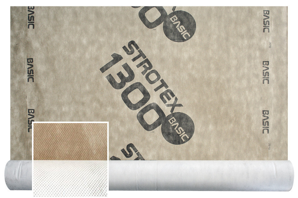 STROTEX 1300 BASIC ⁇ Супердифузійна мембрана ⁇ FOLIAREX ⁇ (Рулон 1,5 M 50 M) - Зображення 2