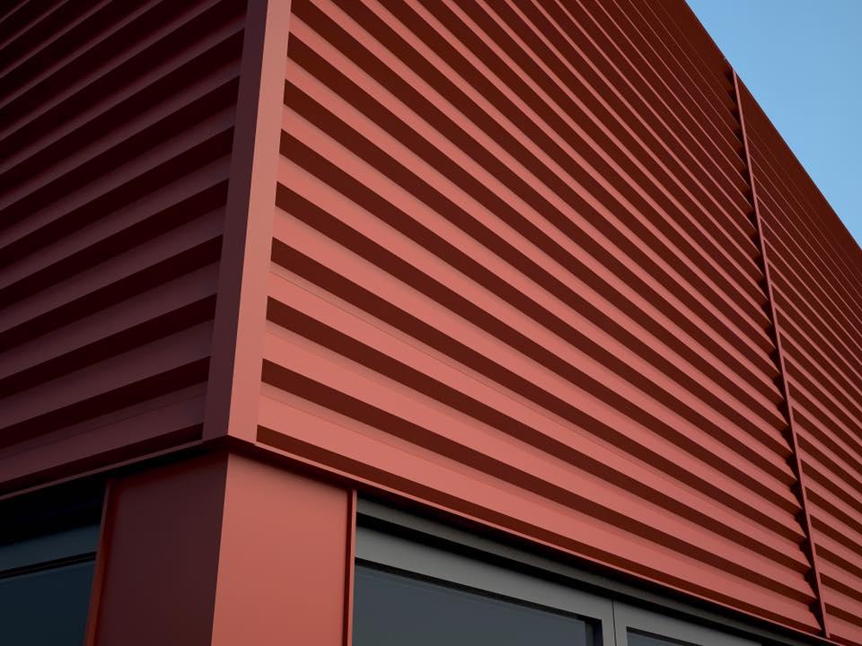 Фасадні панелі "Оригінал" РЕ RAL 9006 металік - Зображення 3