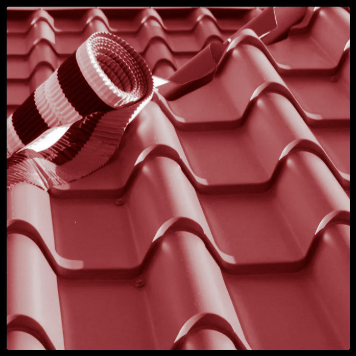 Фінська Металочерепиця "Ruukki Armorium" | RR 11 | 0.5 мм | Pural Matt ВТ | 50 plus | - Зображення 3