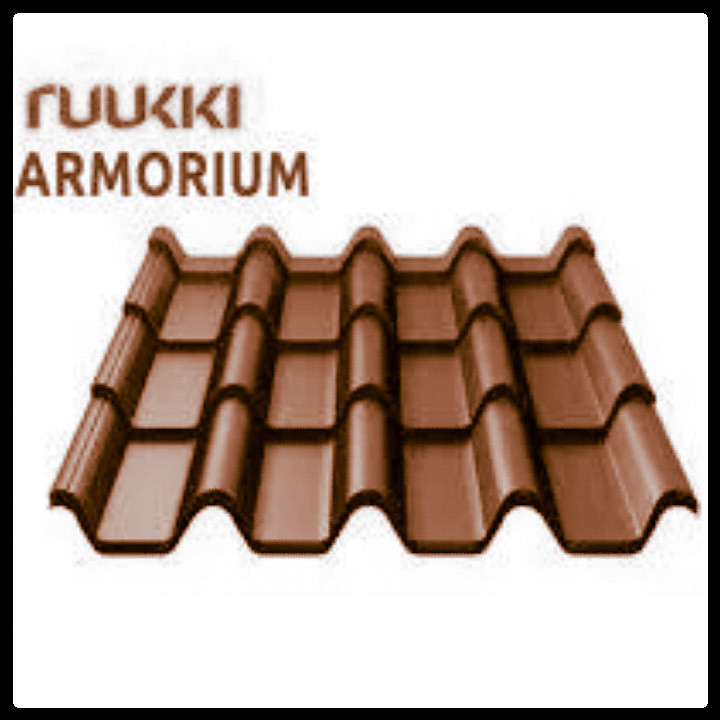 Металочерепиця Armorium "RUUKKI" ™ | RR 750 | Pural Matt | - Зображення 2