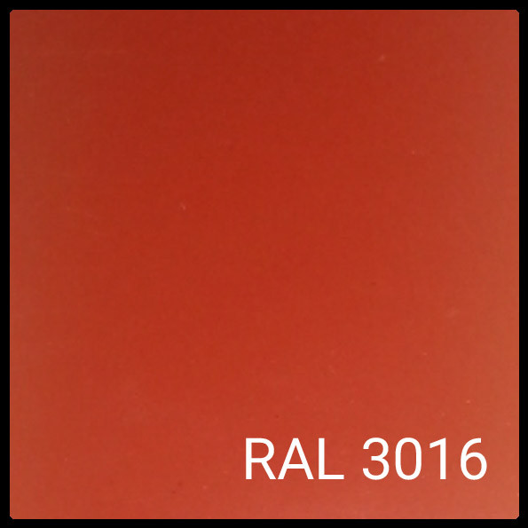 Гладкий Лист 0,5 мм ⁇ Arcelor Mittal ⁇ RAL 3016 - Зображення 4