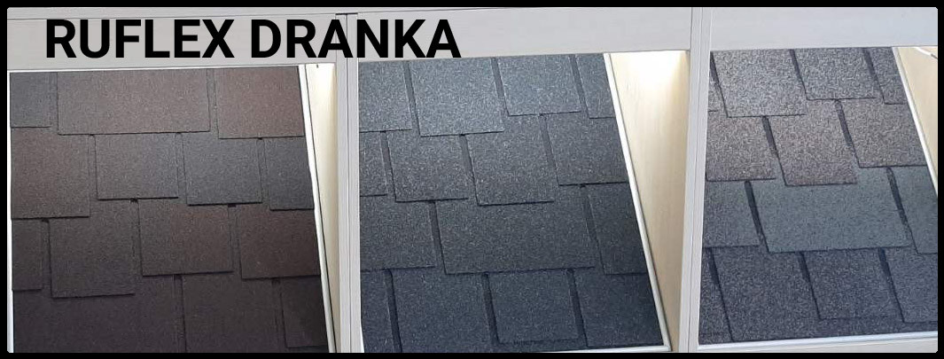 Бітумова черепиця ⁇ RUFLEX DRANKA ⁇ Темний шоколад ⁇ - Зображення 5