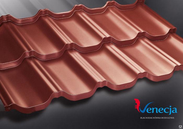 Модульна черепиця Venecja Венеція TM BUDMAT D-MATT RR 750. - Зображення 2
