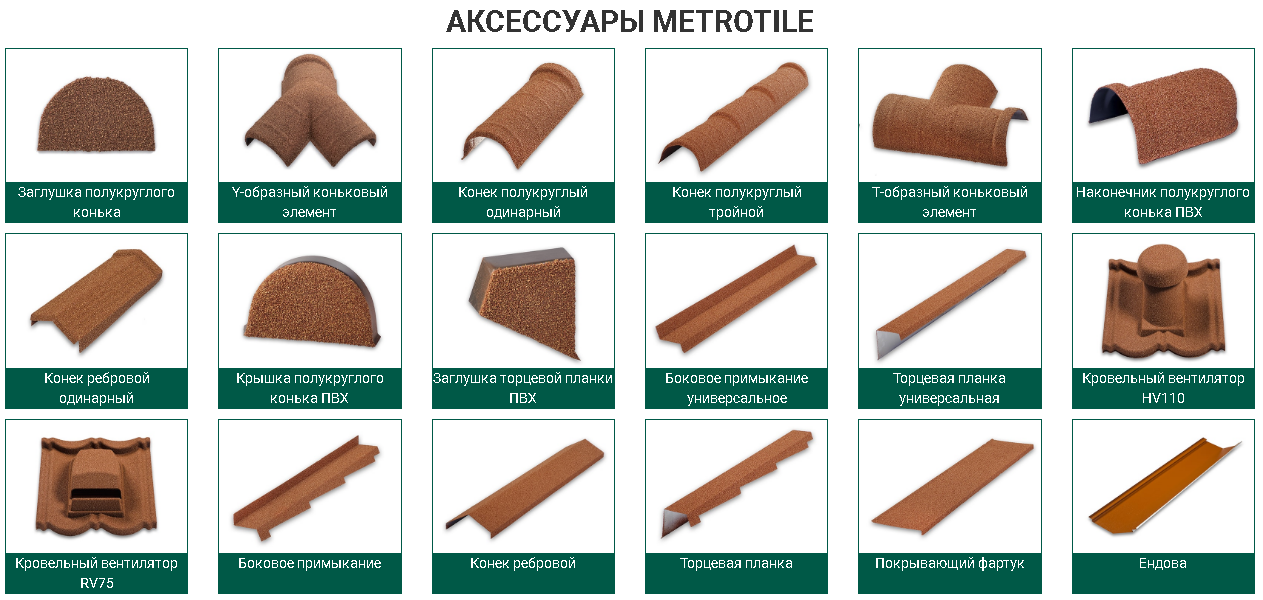 Композитна черепиця Metrotile iShingle — Iron Bark - Зображення 5