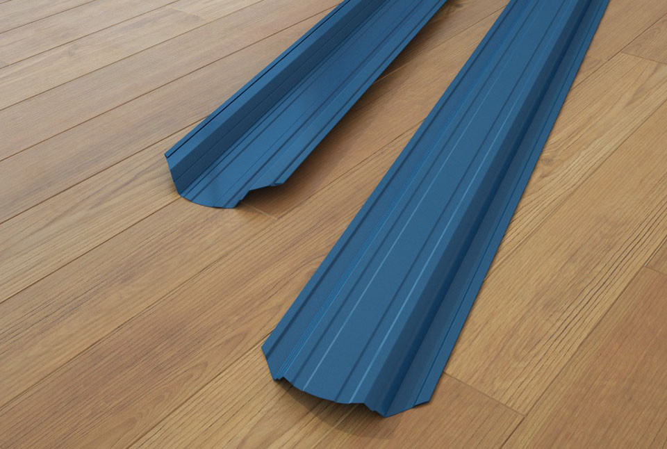 Забір штакетник трапецієподібний металевий зелений двобічний глянець — Матт. - Зображення 8