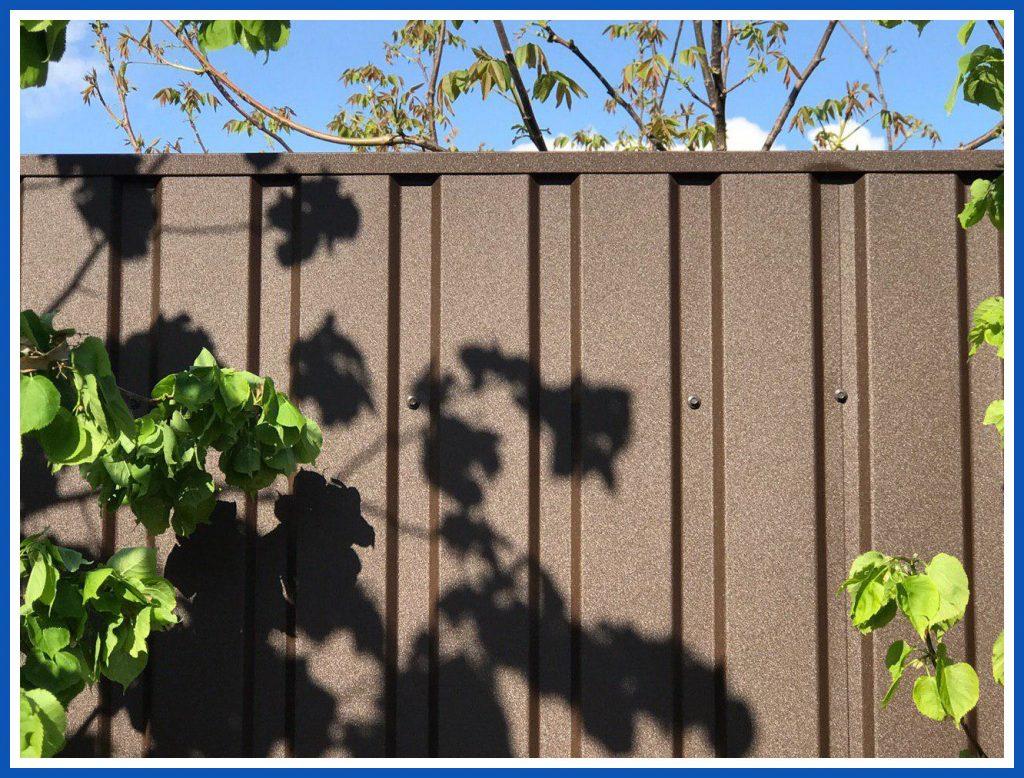 Профнаcтил Т-10 стіновий 0,45 мм (колір 8017 — коричневий, матовий) Прушинські - Зображення 2