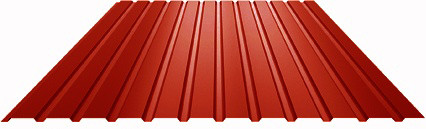 Профнастил НВН С-10 ⁇ 0,45 мм ⁇ RAL 8017 ⁇ MAT ⁇ Словак - Зображення 8
