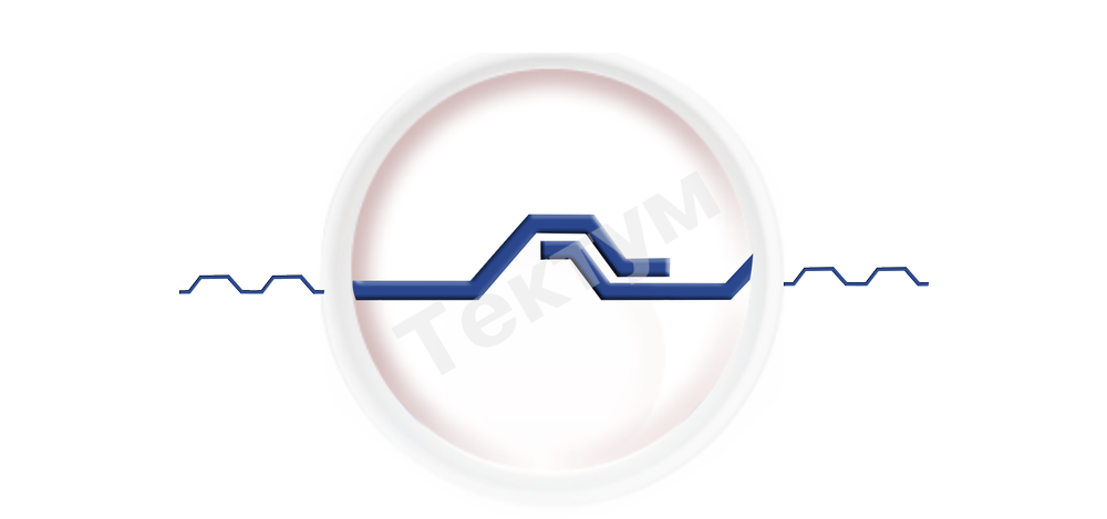 Профнастил ПС-20 RAL 9006 ⁇ PE ⁇ 0.4 ⁇ Nippon - Зображення 5