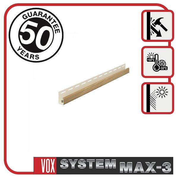 Планка VOX "J-Trim" S-15 "дуб золотий" 3,05 м