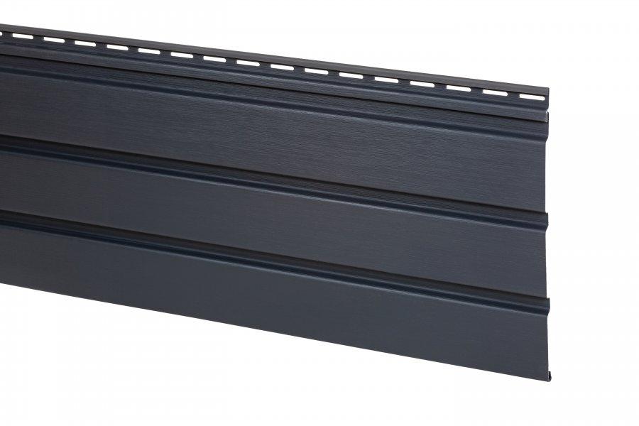 Панель Айдахо графітова без перфорації 3,0м, 0,90 м2