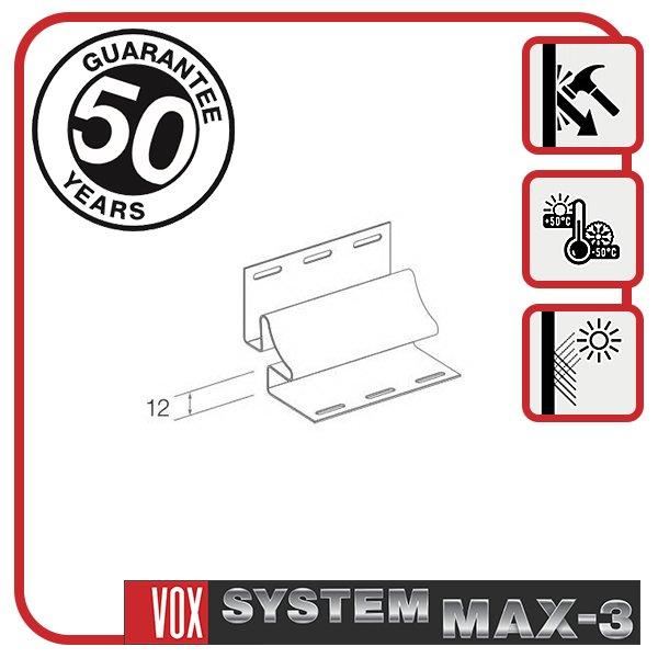 Планка VOX "внутрішній кут" S-13 "дуб" 3,05 м