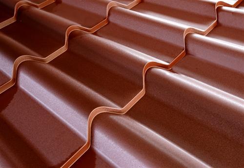 Металочерепиця ЕРА 0,5 мм RAL 8017 SSAB - Зображення 3