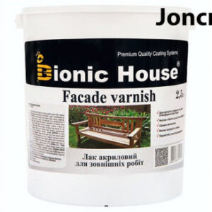 Професійний лак для дерева Joncryl + Colour 10 L (для зовнішніх робіт)