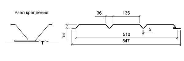 Софіт металевий Термастил МАТ 0,5 мм - Зображення 3