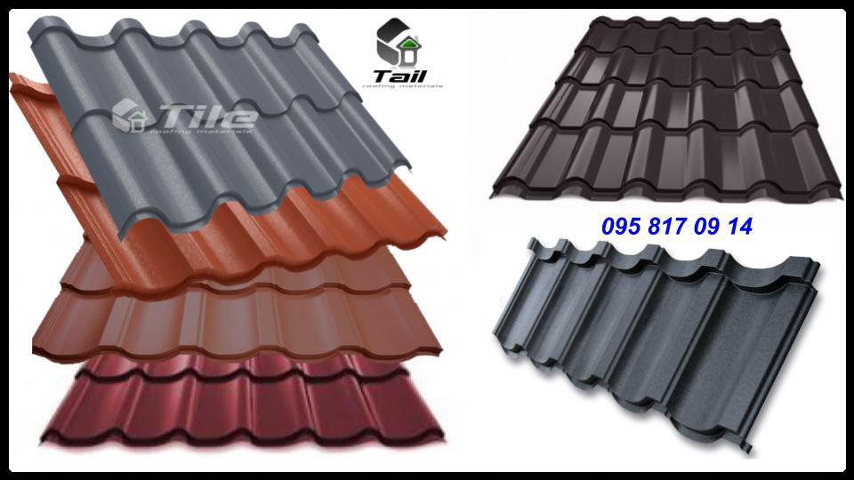 Металочерепиця Модерн "Тайл" 0,5 мм - Зображення 2