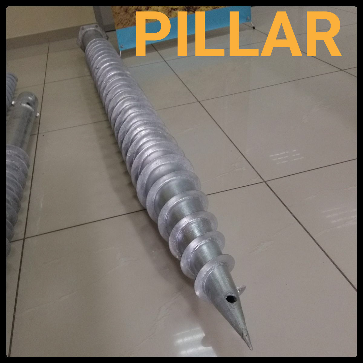 Геошуруп FH (160х182) 89x3.0x3500 мм p1500 мм гарячеоцинкована сова тип 89 - Зображення 2