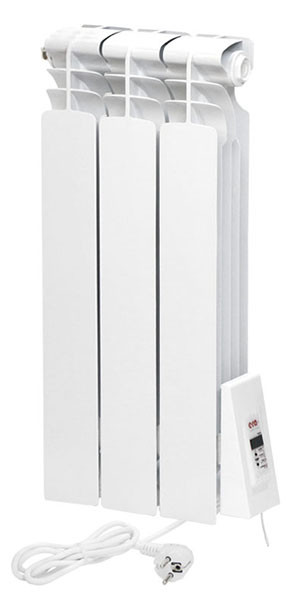 Електрорадіатор Flyme Elite 3 секції / 390 Ватів / ліве під'єднання / - Зображення 4