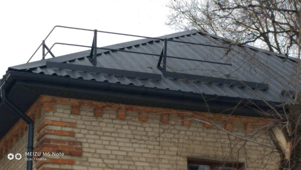 Кровельна огорожа Obig (система безпеки даху трубчаста для даху) КО - 30.6 - Зображення 3