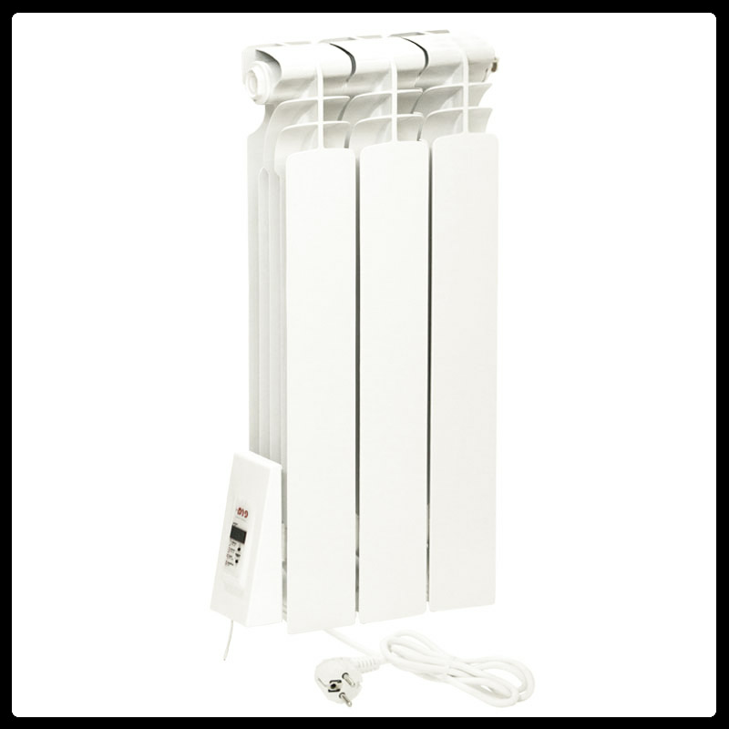 Електрорадіатор Flyme Elite 3 секції / 390 Ватів / ліве під'єднання / - Зображення 2