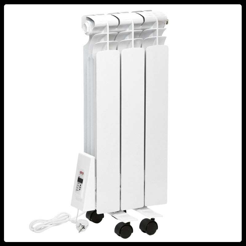 Електрорадіатор Flyme Elite 3 секції / 390 Ватів / ліве під'єднання / - Зображення 3