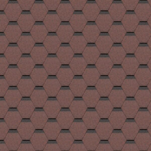 Бітумова черепиця Docke PIE STANDARD Sota Червоний