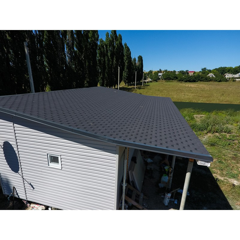 Бітумова черепиця Docke PIE STANDARD Sota Сірий - Зображення 3