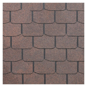 Бітумова черепиця Döcke PIE STANDARD Крона Коричневий