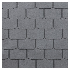 Бітумова черепиця Döcke PIE STANDARD Крона Сірий