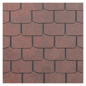 Бітумова черепиця Döcke PIE STANDARD Крона Червоний