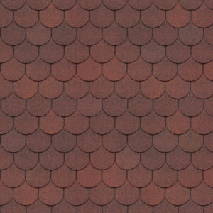 Бітумова черепиця ⁇ Döcke PIE Standard Кольчуга Червоний