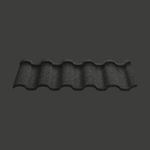 Композитна черепиця Novatik NATURA ROMAN dark moon (чорний)