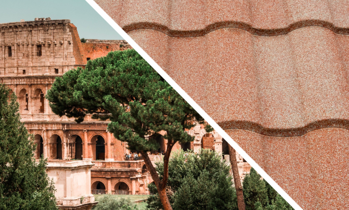 Композитна черепиця Novatik NATURA ROMAN dark moon (чорний) - Зображення 6