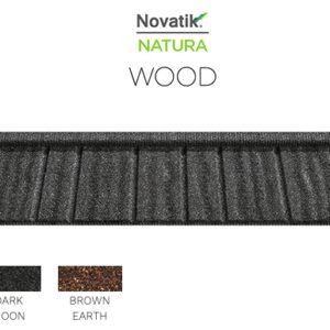 Композитна черепиця Novatik NATURA WOOD
