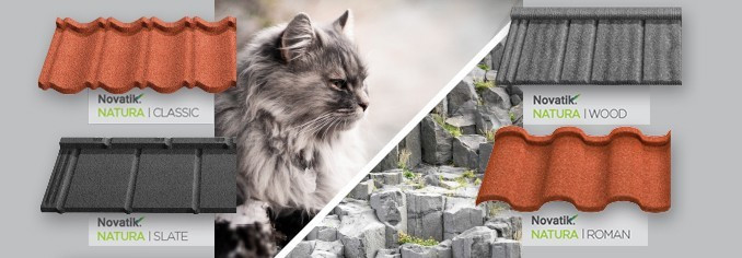 Композитна черепиця Novatik NATURA STONE Dark Moon (чорний) - Зображення 7