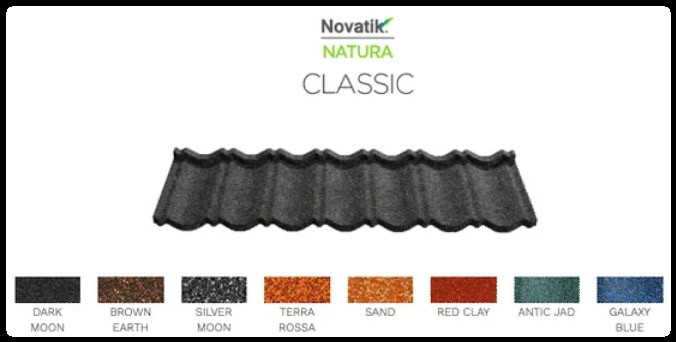 Композитна черепиця Novatik NATURA CLASSIC galaxy blue (синій) - Зображення 4