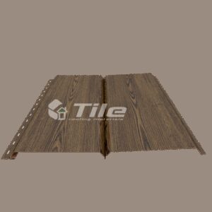 Металевий сайдинг фальшбрус-1 золотий дуб