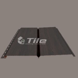 Металевий сайдинг фальшбрус ВЕНГЕ в плівці