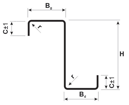 Z-профіль оцинкований ЛСТК - Зображення 4