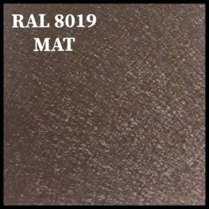 Гладкий листок 0.5 мм RAL 8019 Матовий ArcelorMittal (2000*1250)