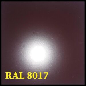 Гладкий лист 0,7 мм ⁇ RAL 8017 ⁇ PE ⁇ Mittal Steel ⁇