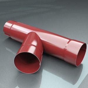 Трійник труби водостічної 90 мм ТМ Raiko Premium 125/90 мм - Зображення 2